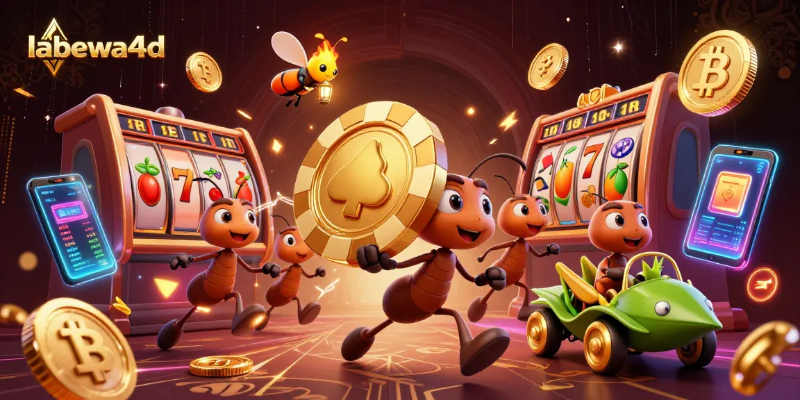Ant-aktifitas menarik di labewa4d saat membawa chip poker emas dalam dunia kasino digital.
