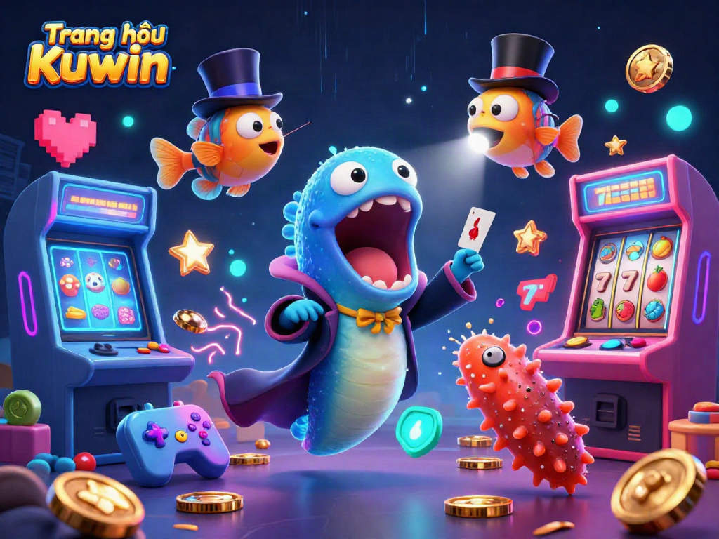 Engage in thrilling gameplay at Trang chủ Kuwin as a magical deep-sea scene comes alive with electrifying casino elements.