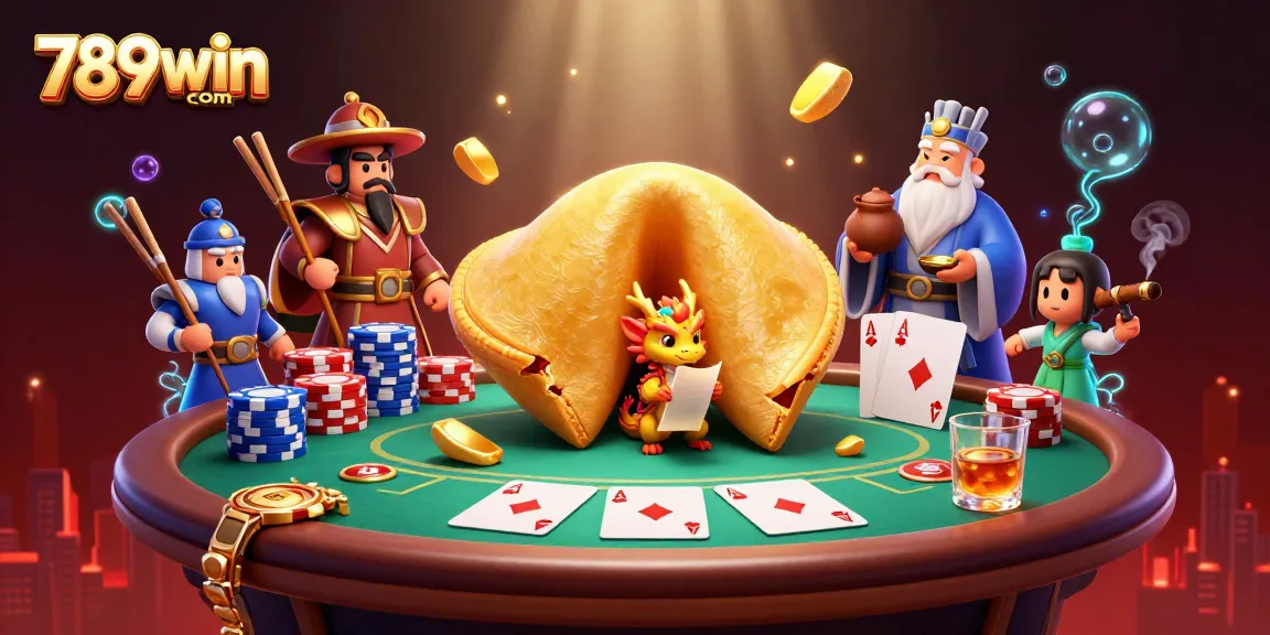 Winning at 789win com by playing exciting poker with dynamic visuals of casino elements.