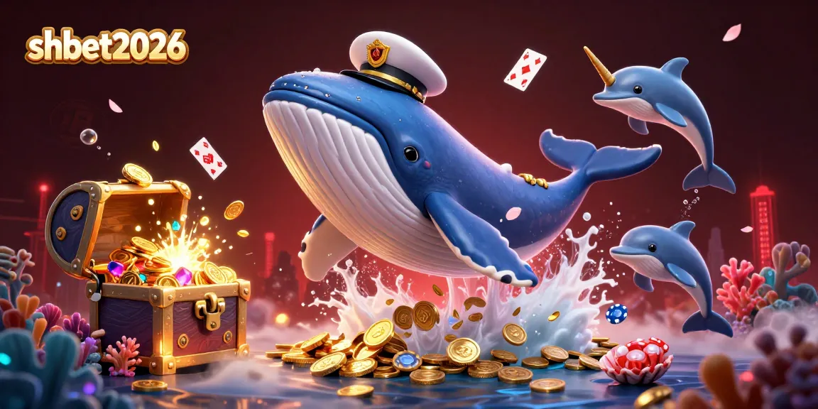 Experience thrilling adventures at shbet2026 with vibrant underwater scenes and playful gambling elements.