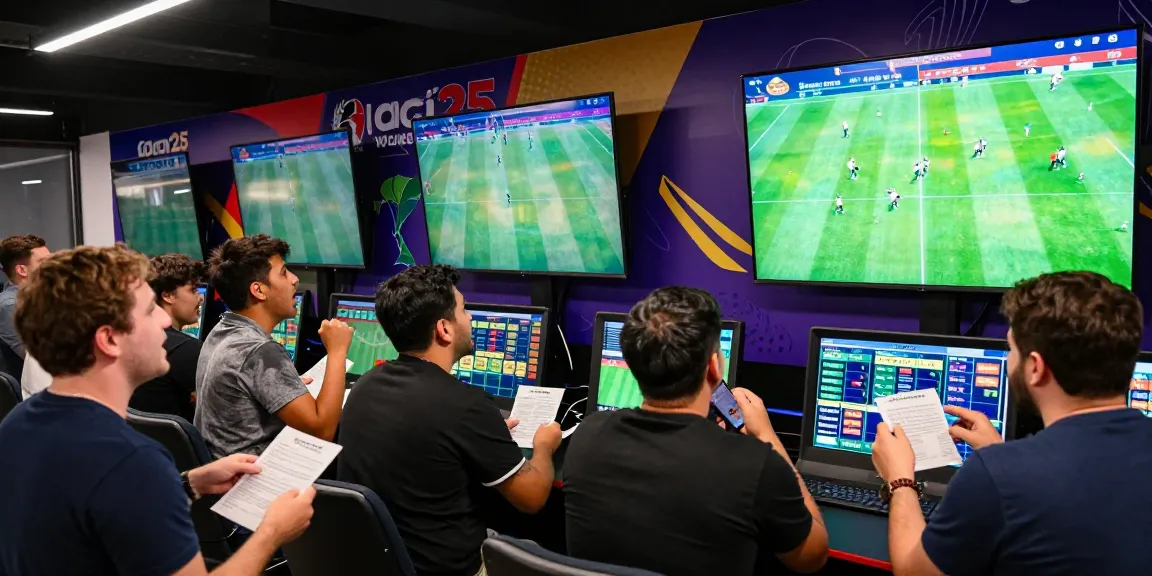 Gacor25 sports betting fans experiencing excitement during World Cup 2026 matches.