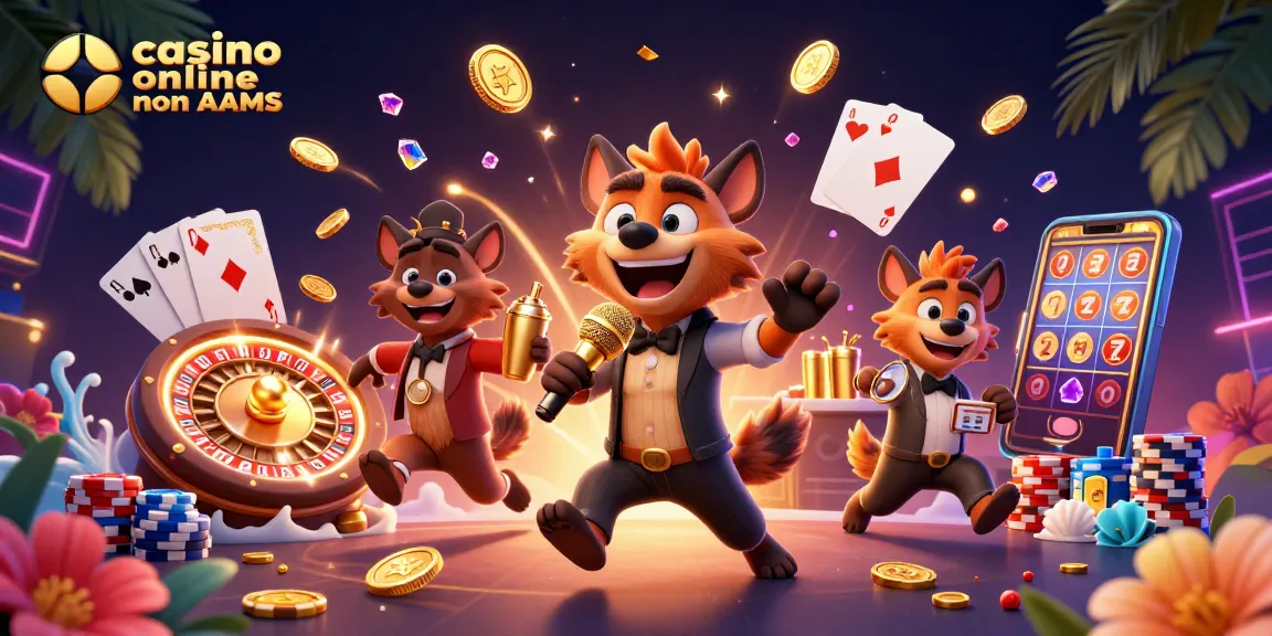 I casinò online non AAMS offrono un'esperienza di gioco dinamica con richieste di divertimento e vincite straordinarie.