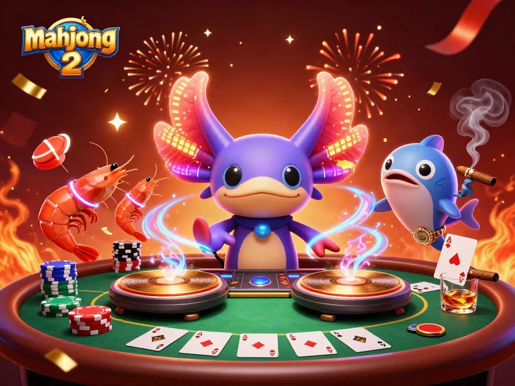 Winning strategies unfold in mahjong 2 with dynamic casino action and vibrant characters.