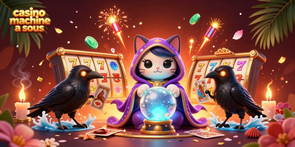 Capturer l'excitation des jeux de casino avec des machines à sous dynamiques et mystiques.