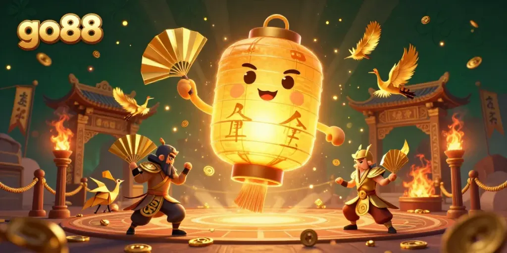 Join the excitement at go88's vibrant casino where golden lanterns guide your winning journey!