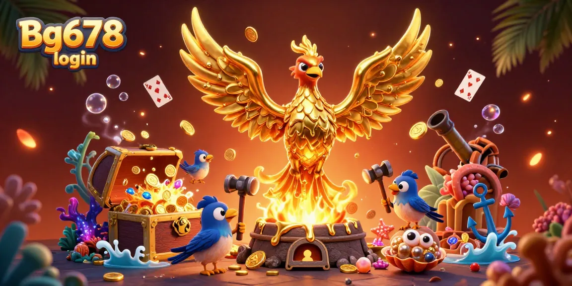 Engage with Bg678 login for thrilling online gaming experiences featuring gold and treasures.