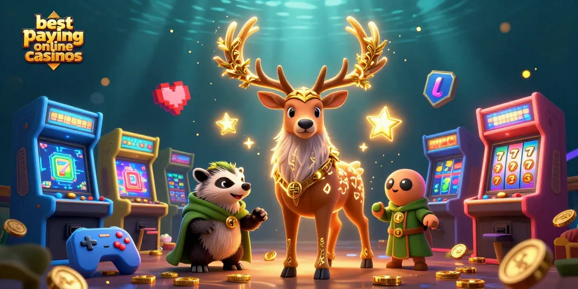 Experience the best paying online casinos with dynamic gaming elements and mythical creatures in action.