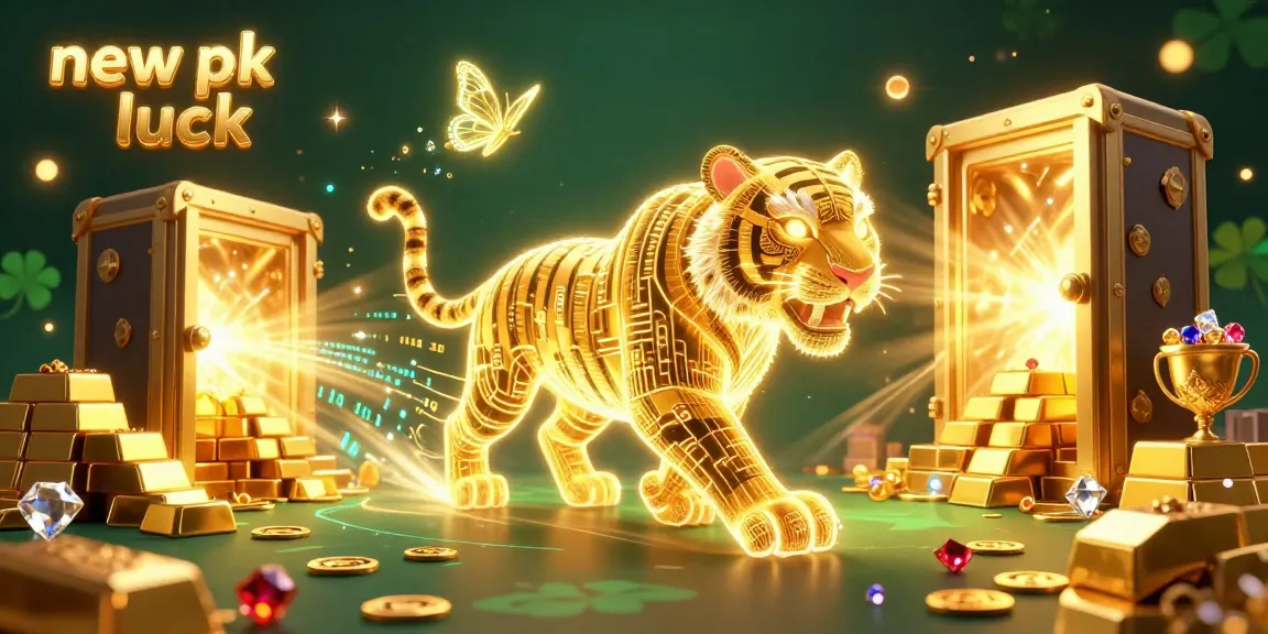 Join the excitement at new pk luck with this vibrant casino illustration showcasing thrilling games and glowing prizes.
