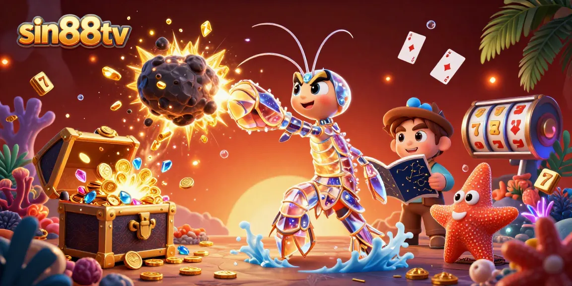 Experience thrilling adventures with sin88tv in a vibrant underwater casino world filled with treasures and games.