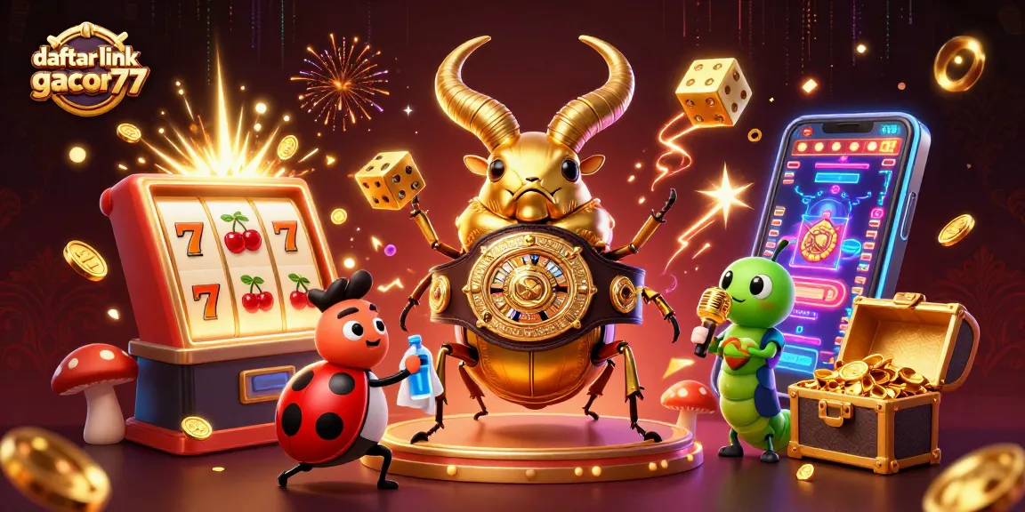 Engage with the vivid and electrifying world of daftar link gacor77 featuring dynamic casino elements and animated characters.