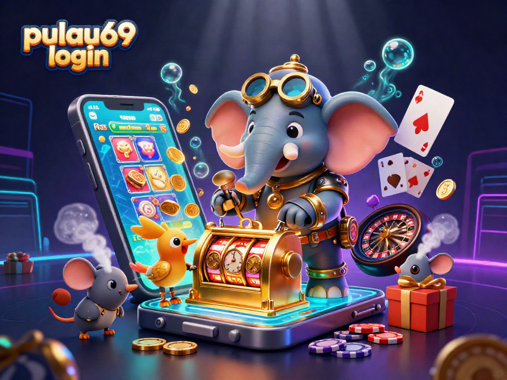 Play the exciting pulau69 login slots with vibrant characters and dynamic visuals.