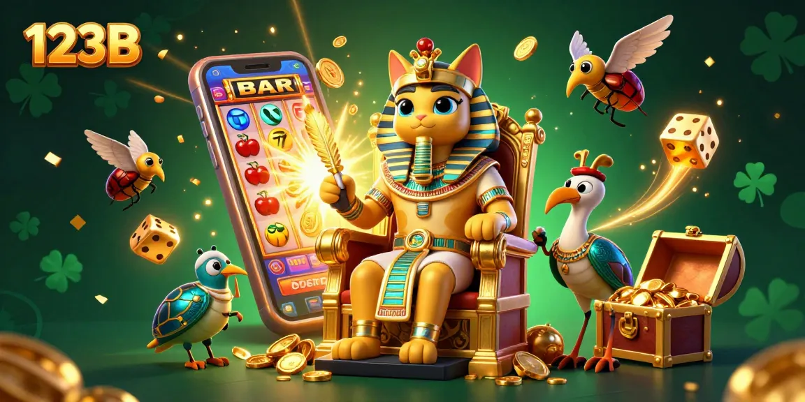 Engage in thrilling slots and jackpot excitement with 123B's vibrant casino scene