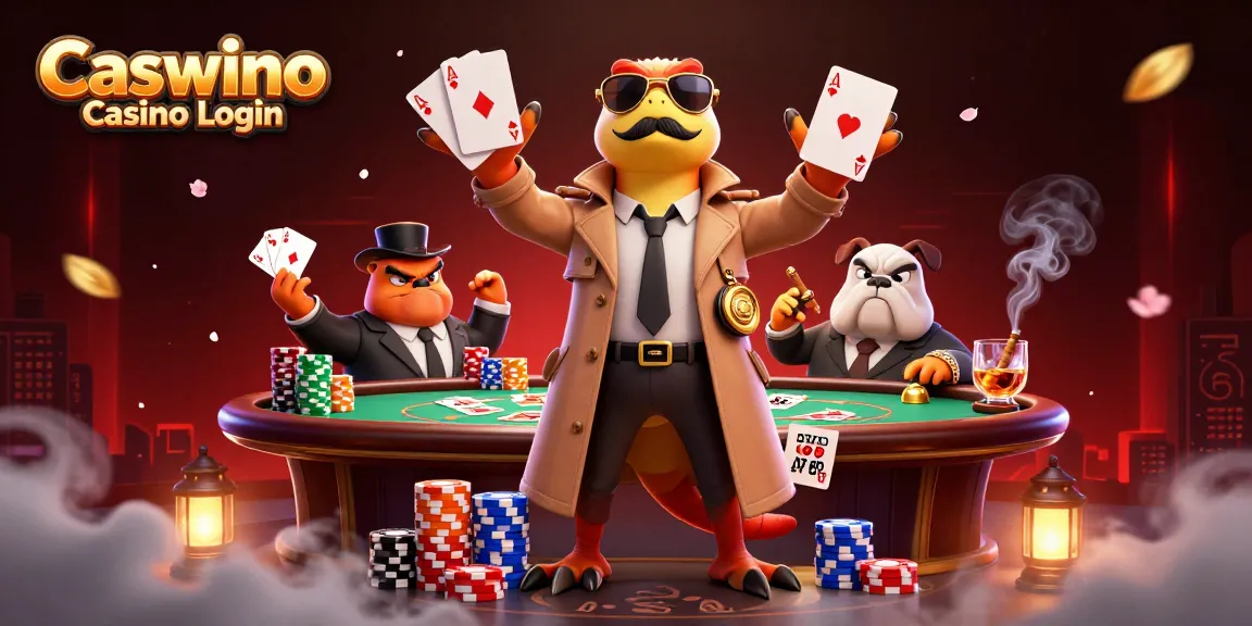 Experience seamless Caswino Casino Login with thrilling game elements and vibrant casino atmosphere.