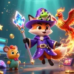 Experience exciting gameplay with UFABET featuring vibrant casino elements and a magical scene.