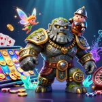 Engage with hitclubb's lively slot games featuring rich 3D characters and vibrant casino elements.