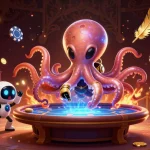 Experience GG88's thrilling alien casino scene with vibrant poker action and exciting game elements.