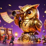 I giochi nel casino online non AAMS offrono opportunità da provare tra slot e roulette in un'illustrazione vivace.