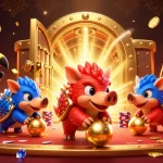 Watch the mm88 pangolins roll through poker chips for a dynamic slot game scene.