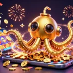Experience thrilling wins at rr88pet with golden kraken and slot games amid a treasure trove of coins.
