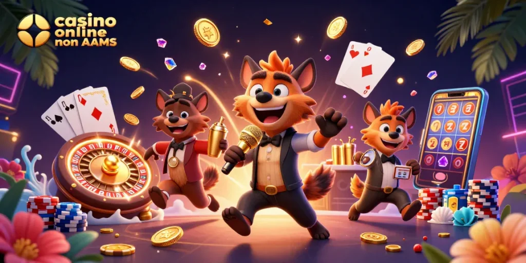 I casinò online non AAMS offrono un'esperienza di gioco dinamica con richieste di divertimento e vincite straordinarie.