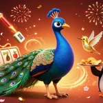 Experience the excitement of BRO138 login with vibrant 3D characters celebrating winning moments in an online casino environment.