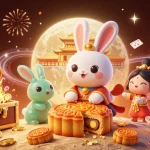 Experience winning with LLwin's vibrant casino atmosphere featuring a moon rabbit and poker elements.